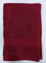 Bombay Dyeing Tulip 100% Soft Cotton Hand Towels 1200 Gsm (Mahroon) - Set Of 6