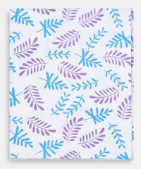 Suam Aruba Cotton Towel 400 Gsm | Quick Absorption For Beach, Pool, Travel, Spa & Yoga | Printed Cotton Towel - Standard Size | Lavender