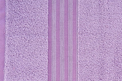 Casa Copenhagen Egyptian Cotton Zero Twist 1 Pcs Large Bath Towel 500 Gsm (Purple Rose)
