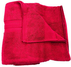 Bombay Dyeing Ultrx 100% Cotton Large Size Premium Bath Towel 650 Gsm - Mahroon