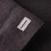 Bathriene 100% Bamboo Bath Towels 600 Gsm Large Size | Luxury Bath Towel Highly Absorbent, Super Soft, Quick Dry & Skin Friendly (Midnight Grey)