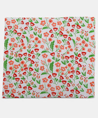 Suam Aruba Cotton Towel 400 Gsm | Quick Absorption For Beach, Pool, Travel, Spa & Yoga | Printed Cotton Towel - Standard Size | Peach
