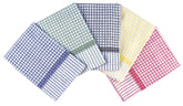 Sami Studios Kitchen Cotton Towels 300 Gsm | Highly & Absorbent For Kitchen Cleaning & Quick Drying Elegant Waffle Checks (Set Of 5) -Multicolor
