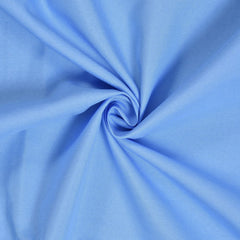 Microfiber Double Bed Bedsheet With 2 Pillow Covers Double Bed Sheet King Size - Size 90 X 95 Inches, Sky Blue | 144 TC King Size Perfect Bedsheet