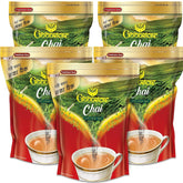 Goodricke Assam CTC Leaf Tea - Pack Of 5 X 500gm, 17.6 Ounce Each | 100% Pure & Natural Loose Leaves Tea - Premium Whole Leaf CTC Tea | Kadak Chai Patti - Richer Taste & Sweet Lasting Aftertaste