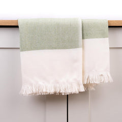 Haber 100% Bamboo Large Bath Towel 240 Gsm | Ultra Soft, Light Weight & Quick Dry Bath Towel For Travel, Gym, Beach, Pool & Yoga (Sage Green)