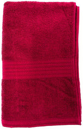 Bombay Dyeing Tulip Premium Cotton Large Size Bath Towel 500 Gsm (Mahroon)