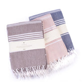 Haber Premium Basic Large Size 100% Cotton Towel 900 Gsm | Soft, Absorbent & Comfortable Quick Dry Bath Towels - Mixed Colour Except White (3 Pcs)