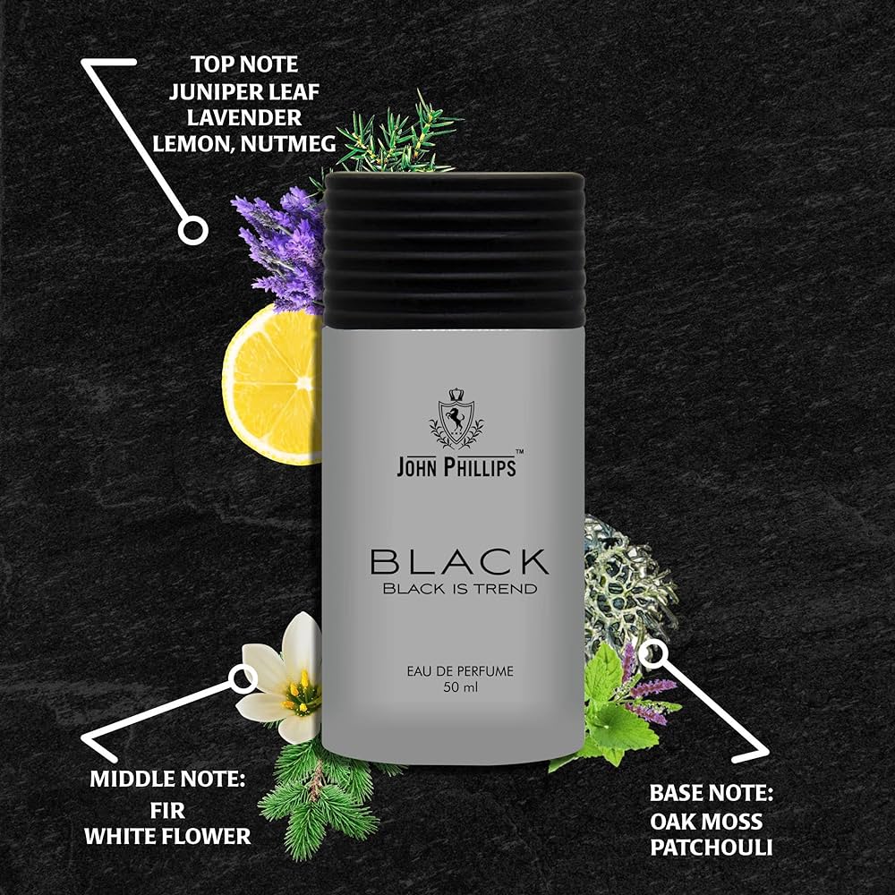 John Phillips Marconi Party Girl 100ml 3.4 Fl.oz. & Black Eau De Parfum 50 Ml 1.6 Fl.oz. | For Men & Women Combo Of 2 John Phillips Marconi Party Girl 100ml 3.4 Fl.oz. & Black Eau De Parfum 50 Ml 1.6 Fl.oz. | For Men & Women Combo Of 2