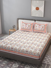100% Cotton Jaipuri Bedsheet For King Size (90 X 103 Inches, Multicolor) With 2 Pillow Covers | Perfect For Everyday Use, Guest Rooms, Or Gifting On Special Occasions