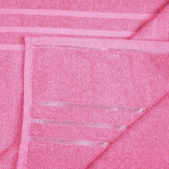 T Trendy Mart Bath Towel Large Size 450 Gsm | Quick Dry 100% Cotton Bath Towels For Men, Women & Kids (Pink)