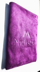 Midastra Microfiber Bath Towel 500 Gsm | Fast Drying, Extra Soft & Absorbent, Perfect for Home, Gym, Travel Bath Towel (Wine)