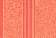 Casa Copenhagen Egyptian Cotton Zero Twist 1 Pcs Large Bath Towel 500 Gsm (Malibu Peach)