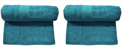 Bombay Dyeing Cotton Large Size Bath Towel 1000 Gsm (Blue) - 2 Pcs