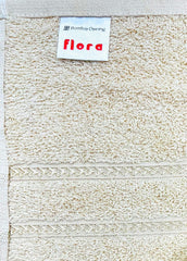 Bombay Dyeing Flora Large Size Bath Towel 500 Gsm (Beige)