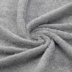 Welspun 100% Cotton Quik Dry Bath Towel 380 Gsm | High Absorbency Super Soft, Fast Drying Bath Towels Large Size (Grey)