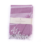 Haber Premium Basic Large Size 100% Cotton Towel 300 Gsm | Soft, Absorbent & Comfortable Quick Dry Bath Towels - Dew Purple (1 Pcs)