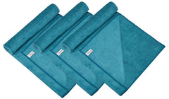 Black Gold The Finer Touch Microfiber Bath Towels 1500 Gsm | Super Absorbent, Lightweight, Ultra-Soft, Fade Resistant (Parot Green) - Pack Of 3