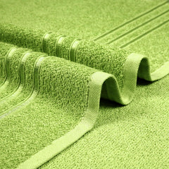 Mytrident 100% Cotton Bath Towel 400 Gsm | Comfort Living Quick Drying Travel Friendly | For Men & Women Large Size (Lime Green)