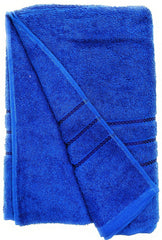 Bombay Dyeing Flora Small Size Bath Towel 500 Gsm - Royal Blue