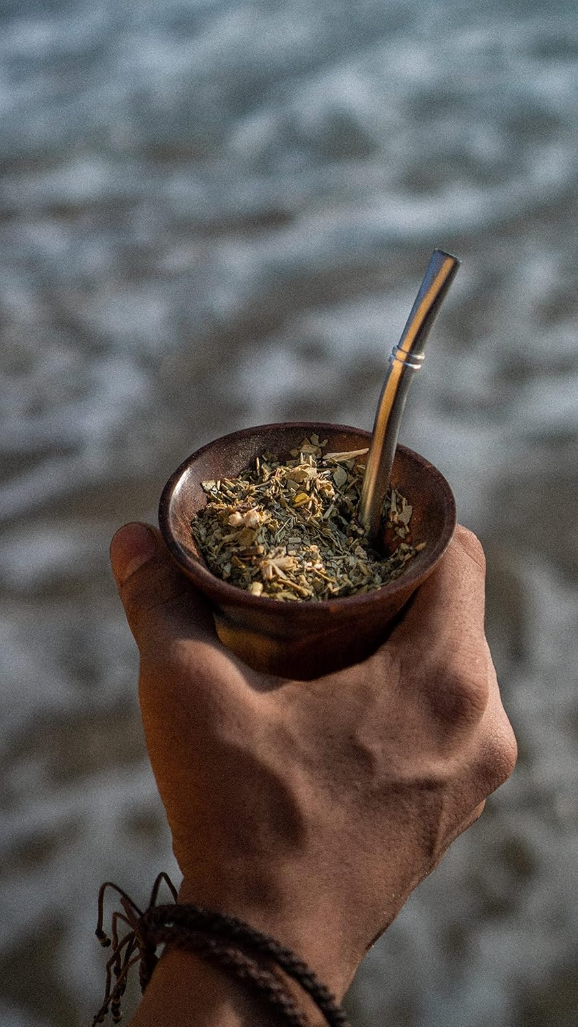 Matero Yerba Mate Traditional Herbal Tea - Pack Of 2 X 250gm, 8.8 Ounce Each | 100% Organic Yerba Mate Tea - Caffeine Free Traditional Loose Leaf Tea Matero Yerba Mate Traditional Herbal Tea - Pack Of 2 X 250gm, 8.8 Ounce Each | 100% Organic Yerba Mate Tea - Caffeine Free Traditional Loose Leaf Tea