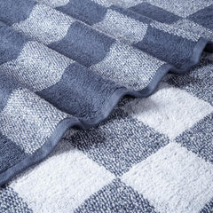 Mytrident Bath Towels 500 Gsm | Urban Comfort Fashion Collection 100% Cotton Towel Bath Towel For Men & Women Highly Absorbent Towels (Washed Indigo)