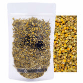 The Indian Chai Organic Chamomile Flower Tea - 250gm, 8.8 Ounce | Helps With Sleep & Improves Sleep Quality - Caffeine Free | Soothes Skin Irritations