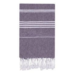 Haber Extra Large 100% Cotton Bath Towel 350 Gsm | Quick Absorption & Faster Drying Towel (Purple)