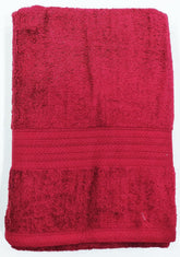 Bombay Dyeing Tulip Small Size Bath Towel 500 Gsm (Mahroon)
