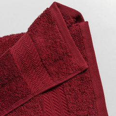 Ddecor Cotton Hand Towel 500 Gsm - Pack Of 2 (Magenta)