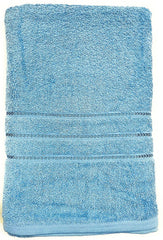 Bombay Dyeing Flora Small Size Bath Towel 500 Gsm - Sky Blue
