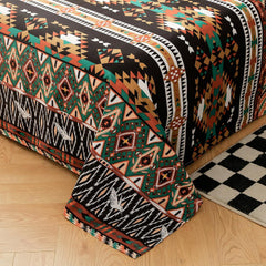 1 Double Bedsheet For Queen Size With 2 Pillow Covers - 88 X 100 Inches, Beige & Black | Perfect For Festive Gifting | Soft & Durable For Everyday Use & Bedroom - All Season Comfort