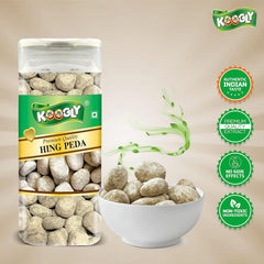 Koogly Hing Peda 500gm, (250gm *2) | Healthy Digestive Mouth Freshener | Jar Pack