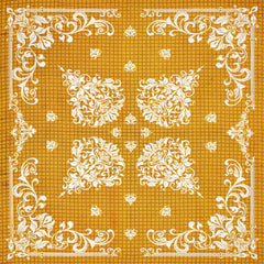 Printed Bedsheet For Double Bed With 2 Pillow Covers - 83 X 94 Inches, Yellow & White | Ideal For Hotel, Guest House, Home | Traditional Jaipuri Bedsheets