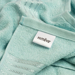 Himêya 100% Cotton Bath Towels 380 Gsm | Large Size Bath Towel For Men & Women (Crise Blue)