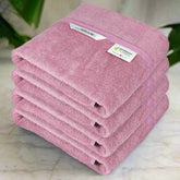 Heelium Bamboo Bath Towel 4x Softer & Quick Drying 400 Gsm (Peach)