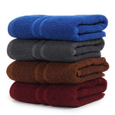 Zahya Terry Cotton Hand Towels 800 Gsm | Soft, & Absorbent Hand, Face, Gym & Travel Use (Maroon, Grey, Blue & Brown) - Pack Of 4