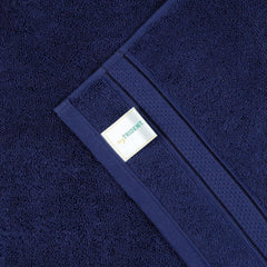 Mytrident Indulgence Collection Hand Towel 400 Gsm | 100% Cotton For Men & Women Hand Towel - Patriot Blue (Pack Of 2)