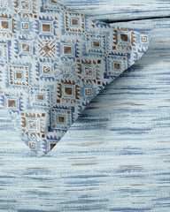 Jaipuri Design Cotton King Size Printed Bedsheet With 2 Pillow Covers - 108 X 108 Inches, Sky Blue | Ideal For Home Use & Perfect For Gifting On Weddings, Housewarmings & Festivals