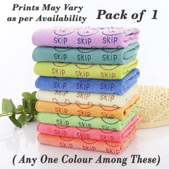 Mom Care Microfibre Bath Towels 770 Gsm | Extra Soft Quick Dry Strong Water Absorbent Bathing Towel For 5 Years+ Kids | Pack Of 3 (Multicolor)