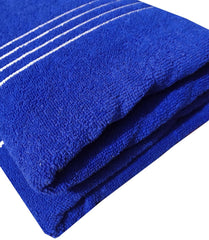 Hashirex Craft Men'S Pure Xxxl Cotton Bath Towel 1300 Gsm (Blue) - Pack Of 2