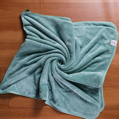 Fezora Microfiber Bath Towels 500 Gsm | Extra Soft Plush & Quick Dry High Absorbency With Large Size Towels For Bathing (Ferozi)
