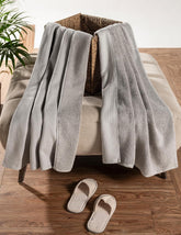 Damensch Men'S Egyptian Cotton Super Soft Bath Towel 1000 Gsm | Bathroom, Gym Towel For Men (Fog Grey) - Pack Of 2