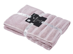 Senses By Riba Cotton Bath & Swim Towel 1000 Gsm | Ultra Soft, Super Absorbent Bath Sheet (Pink) - Pack Of 2