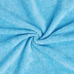 Spaces 100% Cotton Bath Towel 500 Gsm | High Absorbency Easy Care Soft Feel Cotton Bath Towels (Light Blue)