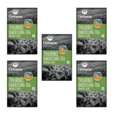 Goodricke Thurbo Darjeeling Whole Leaf Tea - Pack Of 5 X 100gm, 3.5 Ounce Each | Premium Black Long Loose Tea Leaves With Rich Taste - 100% Pure & Original Single Estate Chai Patti | Low Caffeine