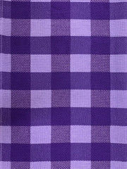 Athom Living Premium Cotton Light Weight Quick-Dry High Absorbent Cotton Bath Towel 250 Gsm, (Purple Checks)