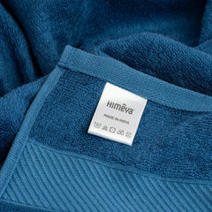 HimêYa Bamboo Bath Towel 400 Gsm | 100% Cotton Bamboo Towel For Men & Women (Nautical Blue)