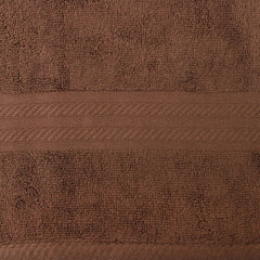 Fresh From Loom Luxury Edition Egyptian 100% Pure Cotton Bath Towel 2400 Gsm | High Water Heavy Soft Dual Stitched Bath Towel (Brown) - 4 Pcs