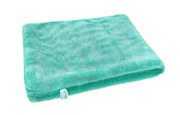Softspun Microfiber Cloth Towel 400 Gsm | Extra Thick Microfiber Cleaning Cloths Perfect For Bike, Auto, Cars Both Interior & Exterior (Aqua Blue)- Pack Of 1